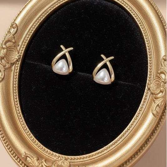 Pearl Stud Earrings