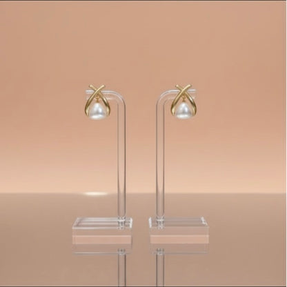 Pearl Stud Earrings