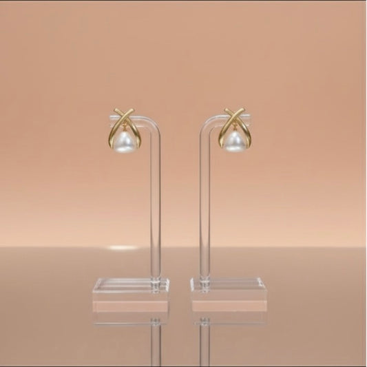 Pearl Stud Earrings
